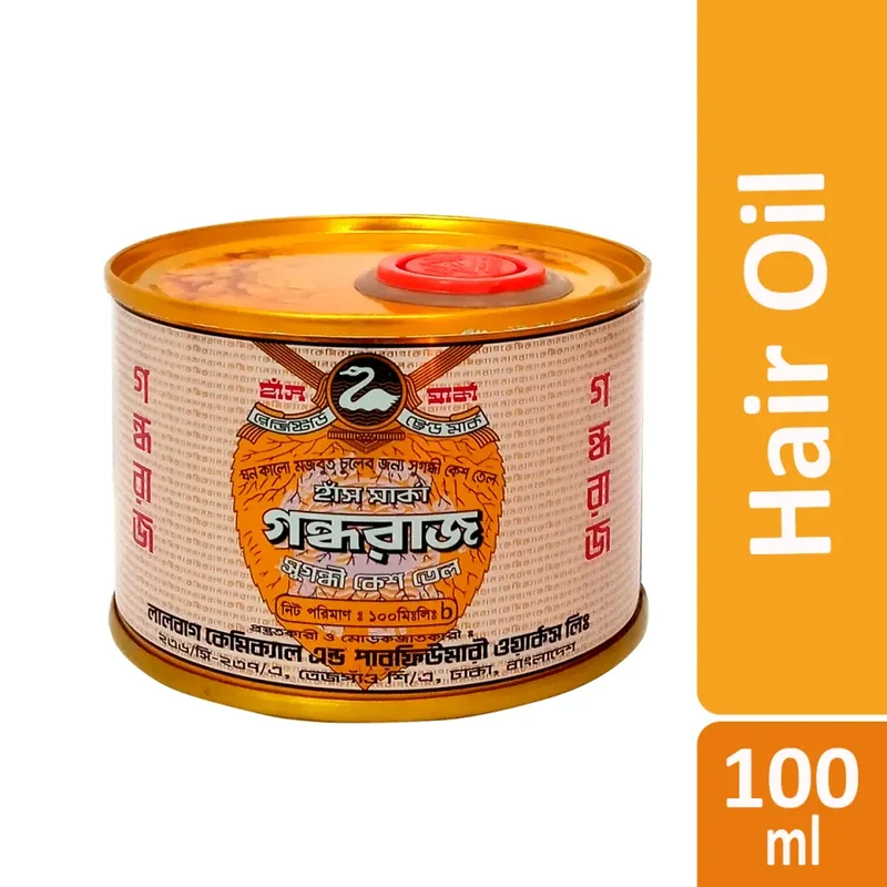 Gondhoraj Hair Oil Tin -100ml